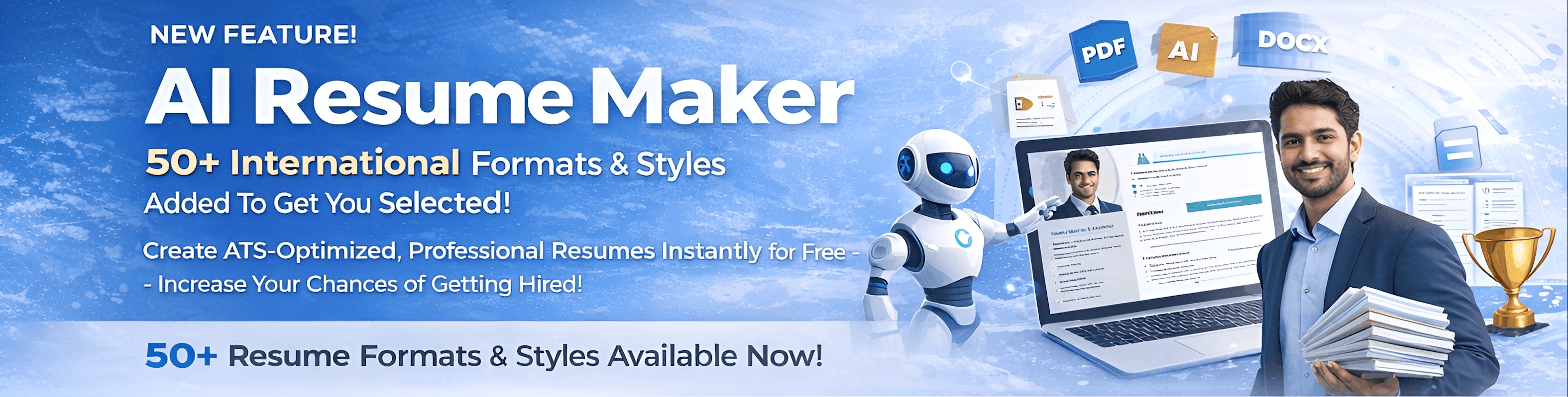 AI Resume Maker Banner
